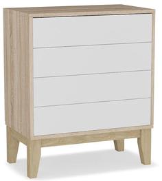 Комод Forest 3 белый Smart