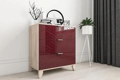 Комод Сканди 24 вишневый глянец Smart
