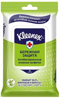 Влажные салфетки Kleenex антибактериальные, 10шт.