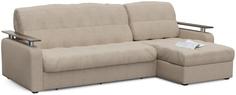 Диван угловой Денвер Бежевая рогожка Аккордеон Smart