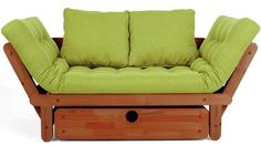 Кушетка Сламбер ВОХ салатовая сосна 2 Smart