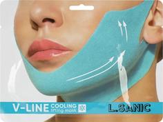 Маска-бандаж L.SANIC V-line для коррекции овала лица с охлаждающим эффектом, 20мл
