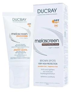 Крем Ducray Melascreen легкий фотозащитный SPF50+, 40мл