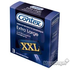 Презервативы Contex Extra Large увеличенного размера, 3шт.