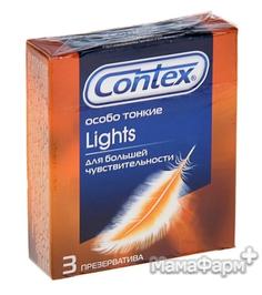 Презервативы Contex Light особо тонкие, 3шт.