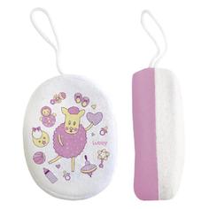 Мочалка Lubby &quot;С махрой&quot;