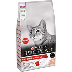 Сухой корм ProPlan для взрослых кошек от 1 года, лосось, 10кг