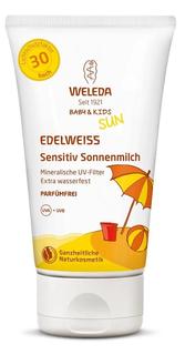 Натуральный солнцезащитный крем для младенцев и детей Weleda SPF30, 150мл