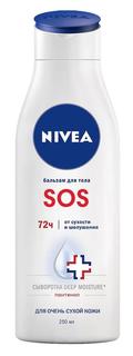 Восстанавливающий бальзам Nivea SOS для тела, 250мл