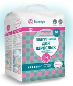 Подгузники для взрослых Flamingo Premium M, 10шт.