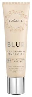 Устойчивый тональный крем Lumene Blur 16 часов SPF 15, Ultra Light, тон 00, 30мл