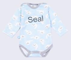 Боди Котмаркот &quot;Baby Seal&quot;, голубое Mjolk