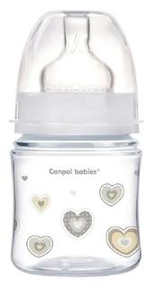 Антиколиковая бутылочка Canpol babies Newborb baby, белая, 120мл