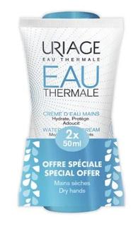 Увлажняющий крем Uriage Eau Thermale для рук 2х50мл