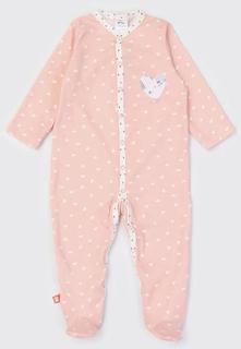 Комбинезон Котмаркот &quot;Funny Bunny&quot; с лапками, розовый Mjolk