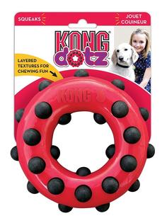 Игрушка KONG Dotz кольцо малое, для собак, 9см