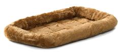 Лежанка MidWest Pet Bed меховая, 56х33см, коричневая
