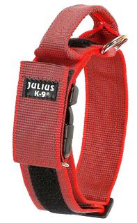 Ошейник JULIUS-K9 Color&Gray для собак, с закрытой ручкой и скрытым локером, 47-67см/5см (цвета в ассорт.)