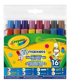 Мини-фломастеры Crayola с узорными наконечниками, 16шт.