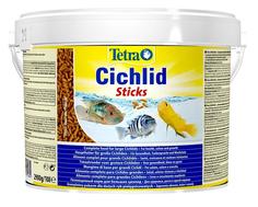 Корм Tetra Cichlid Sticks для всех видов цихлид, в палочках, 10л