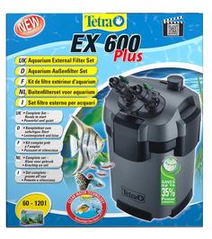 Фильтр Tetra EX 600 Plus внешний для аквариумов объемом 60-120л