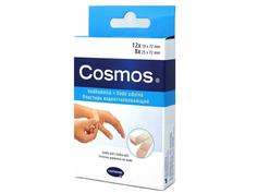 Пластырь водоотталкивающий Cosmos water-resistant 2 размера, 20шт.