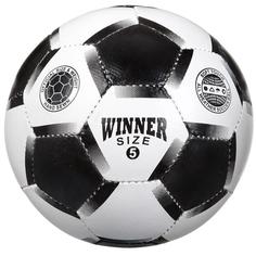 Мяч футбольный однослойный &quot;Winner&quot; №5, черно-белый Грат Вест