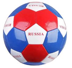 Мяч футбольный однослойный &quot;Russia&quot; №5, триколор Грат Вест