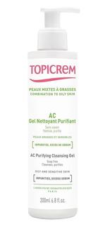 Гель Topicrem AC очищающий, 200мл