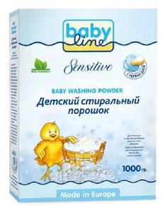 Стиральный порошок Babyline Sensitive для детских вещей, 1кг