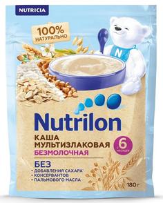 Нутрилон Каша безмолочная мультизлаковая, 180г Nutrilon