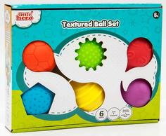 Набор рельефных мячиков Little Hero