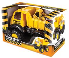 Грузовик PILSAN Power Truck, 49х26х31см + бульдозер