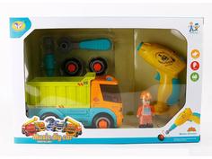 Игровой набор Pituso &quot;Грузовик&quot; с инструментами, звук, 20х11х12см