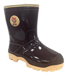 Сапоги резиновые Дюна 265/01 У, шоколадные Махаон