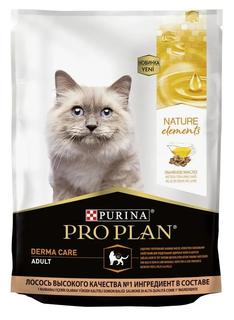 Сухой корм Purina ProPlan Nature Elements для взрослых кошек, с высоким содержанием лосося, 200гр