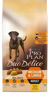 Сухой корм Purina ProPlan Duo Delice для взрослых собак крупных и средних пород, с высоким содержанием курицы, 10кг