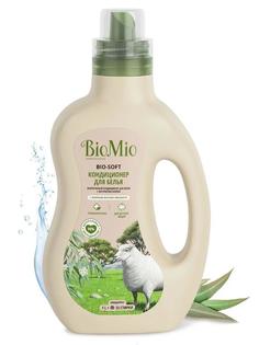 Экологичный кондиционер BioMio Bio-Soft для белья, с маслом эвкалипта, 1л