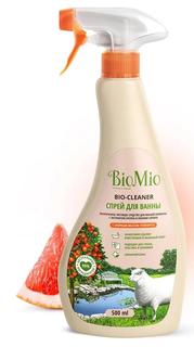Экологичное чистящее средство BioMio Bio-Cleaner, спрей для ванны, с маслом чайного грейпфрута, 500мл