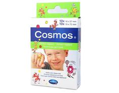 Пластырь с рисунком Cosmos kids 2 размера, 20шт.