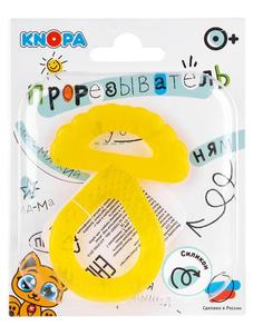 Массажер силиконовый для десен KNOPA &quot;Грибочек&quot;, прорезыватель зубной (цвета в ассорт.) Кнопа