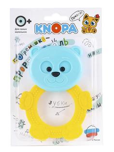 Погремушка-прорезыватель KNOPA &quot;Мишутка-толстячок&quot; (цвета в ассорт.) Кнопа