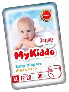 Подгузники-трусики MyKiddo Premium XL, 12-20кг, 38шт.
