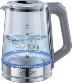 Чайник электрический MAXTRONIC MAX-1780, 1800Вт, 2л, серый Bit