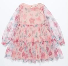 Платье Artie GPL-108 для девочки, розовое Кнопа