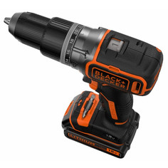 Дрели-шуруповерты аккумуляторные дрель-шуруповерт ударная BLACK&DECKER BL188N-XJ 18В Li-Ion бесщеточная без АКБ и ЗУ