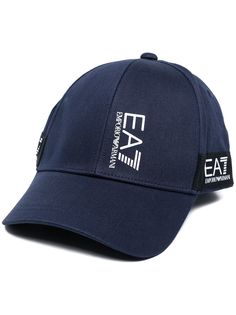Ea7 Emporio Armani кепка с вышитым логотипом