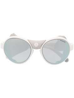 Moncler Eyewear солнцезащитные очки Steradian в круглой оправе
