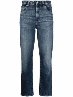 J Brand прямые джинсы с эффектом потертости