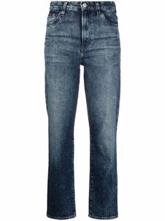 J Brand прямые джинсы с эффектом потертости